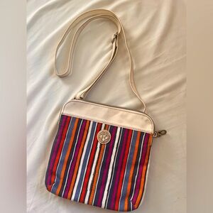 Relic Striped Multicolor Crossbody Bag NWOT